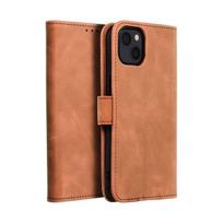 Dėklas telefonui Tender Book skirtas Xiaomi Redmi Note 11 / 11s, rudas