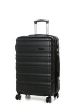 Vidutinis kelioninis lagaminas Airtex 61 L, juodas, 628/M