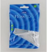 Dantų krapštukai su siūlu Rident Floss Picks, 50 vnt.