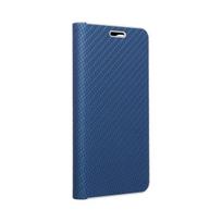 Dėklas telefonui Forcell LUNA Book Carbon - SAMSUNG A50 , mėlyna