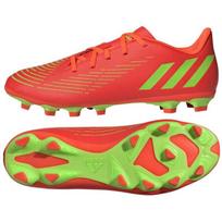 Futbolo bateliai Adidas Predator Edge 4 FxG, raudoni