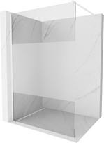 Walk-in dušo sienelė Mexen Kioto, white/pusiau matinis stiklas, 70,80,90,100,110,120x200 cm