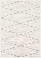 Narma dvipusis šenilinis kilimas Kauri, white, 160 x 230 cm