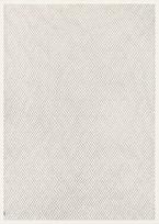 Narma dvipusis šenilinis kilimas Puha, white, 100 x 160 cm