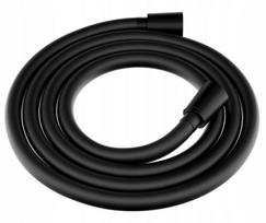 Mexen dušo žarna 175 cm, PVC, black