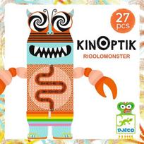 Magnetinis konstruktorius su optine iliuzija Djeco Kinoptik Monstrai, 27 dalys, DJ05603