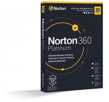 Antivirusinė programa Norton 360 PLATINUM 100GB PL 1Vartotojas 20Įrenginiai 1Metai 21427517