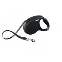 Flexi - New Classic S 5M Leash Tape Black Max 15Kg - (600.7764)