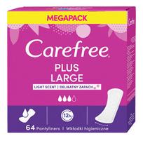 Higieniniai įklotai Carefree Plus large, 64 vnt