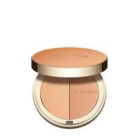 Kompaktinė pudra Clarins Plus Ever Bronze, 01 Light, 10 g, 01