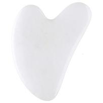Veido masažuoklis Guasha white jadeite