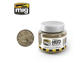 AMMO MIG - Akrilinis purvas LIGHT EARTH GROUND, 250ml, 2102