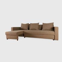 Transformeris Lona, rudas. Sofa - lova - kampinė sofa