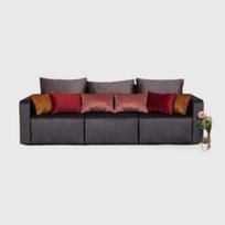 Transformatorinė "Modul 2400" modulinė sofa - Lova - Kampinė sofa Pilka