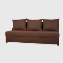 Sofa-lova Mini, tamsiai rudos spalvos
