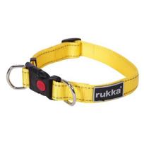 Antkaklis šunims Rukka Bliss Polar, įv. dydžių, geltonas 30-40 cm, 20 mm