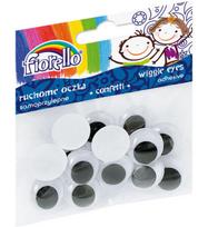 Dekoracija judančios akutės, Fiorello, 20mm, 15vnt., lipnios