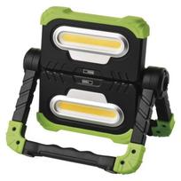 AKUMULIATORINIS LED PROŽEKTORIUS DARBO LEMPA 2× COB 2000lm