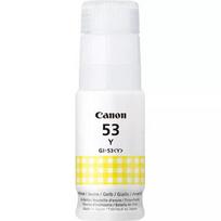 Kasetė rašaliniams spausdintuvams OEM rašalas Canon GI-53Y, Geltonas