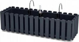 Balkono vazonas Prosperplast Boardee Fencycase W su laistymo sistema DDEF600W-S433