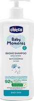 Kūno ir plaukų plovimo šampūnas kūdikiams Chicco Baby Moments Shampoo, 500 ml