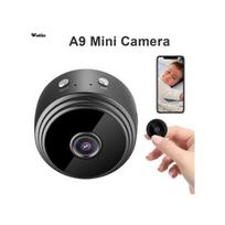 Mini Wifi IP kamera HD 1080P belaidė vidaus kamera su naktiniu pašvietimu, 90 laipsnių filmavimo kampas