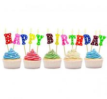 Žvakutės Happy Birthday