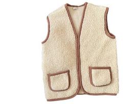 Vilnonė liemenė vyrams Beige