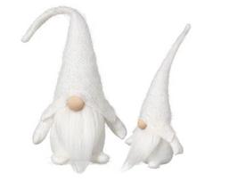 Kalėdinis nykštukas YX068 50cm baltas