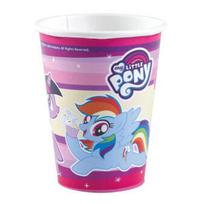 My Little Pony Rainbow geriamieji puodeliai 250ml 8vnt