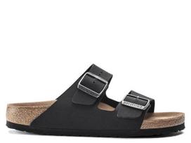 Paplūdimio šlepetės moterims Birkenstock Arizona 1019057, juodos