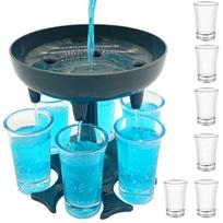 Alkoholio dozatorius su 6 stiklinėmis
