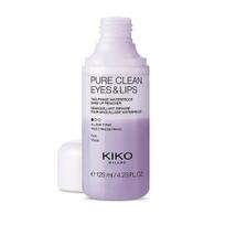 Makiažo valiklis akims ir lūpoms Kiko Milano Pure Clean Eyes & Lips 125ml