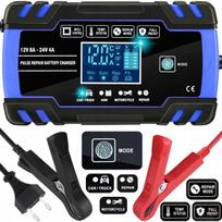 Automatinis akumuliatoriaus įkroviklis su remonto funkcija, 12V, 24V