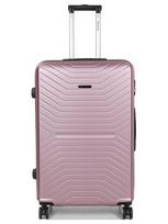 Didelis kelioninis lagaminas Airtex, 625/L, rožinės spalvos