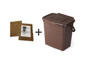 Isort šiukšliadėžė su mikrobiologiniu filtru maisto atliekoms + 2 papildomi filtrai, 7 L