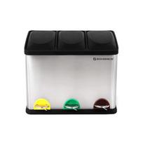 Didelis šiukšliadėžė 45 litrai (3 x 15 l) SONGMICS LTB45L