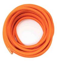 Tekstilės kabelis 3m 2x0,75mm2 oranžinė 70241