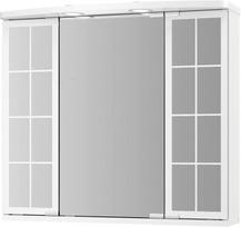 Spinta veidrodis 68x60x22cm su lizdu, Landhaus stilius, MDF/medis, balta