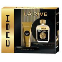 Rinkinys vyrams: La Rive Cash For Men EDT 100 ml + dušo želė 100 ml