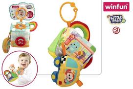 Minkštas veiklos kubas Winfun Little Pals