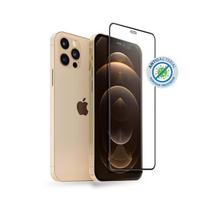 Apsauginis stiklas Crong Anti-Bacterial 3D Armor Glass skirtas iPhone 12 Pro Max