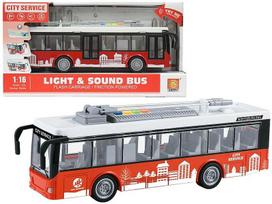 Troleibusas su garso ir šviesos efektais City Service WY911A, 3+