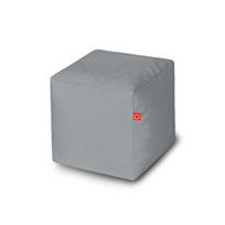 Pufas Qubo™ Cube 25 Pebble Pop Fit, pilkas