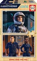 Medinės dėlionės Educa Lightyear, 2x25 detalės