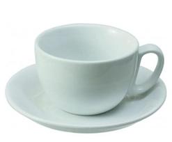 Latte puodelis 0,35l su lėkštele, ITALIA