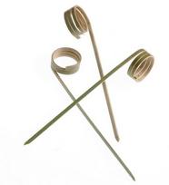 Bambukiniai smeigtukai, 12cm, 100vnt.
