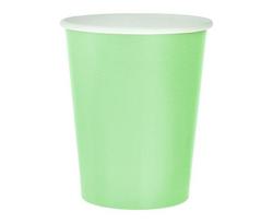 Vienkartiniai popieriniai puodeliai, 270 ml, 14 vnt, mėtinė GJ-KBMT