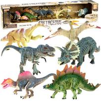Didelis dinozaurų rinkinys, 6 vnt., Užsiaugink dinozaurą iš kiaušinio!