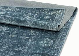 Narma kilimas Maya grey blue, 185x275 cm